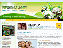 Tablet Screenshot of herbaland.org